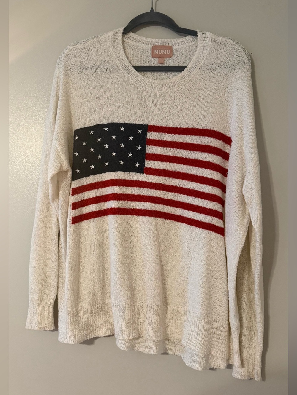 Show Me Your Mumu American Flag Sweater